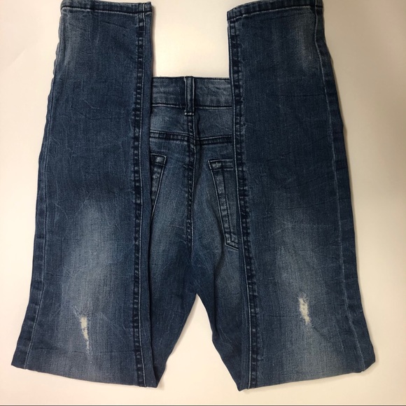 Forever 21 Denim Distressed Jeans - Picture 4 of 6